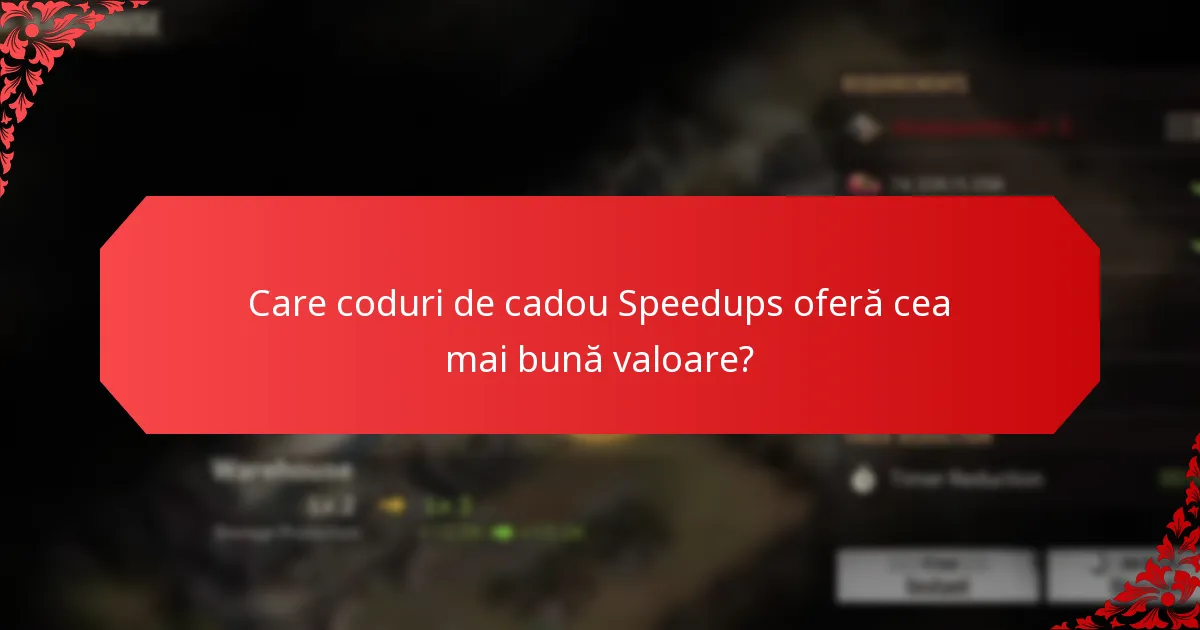 Unde pot găsi coduri de cadou Speedups?