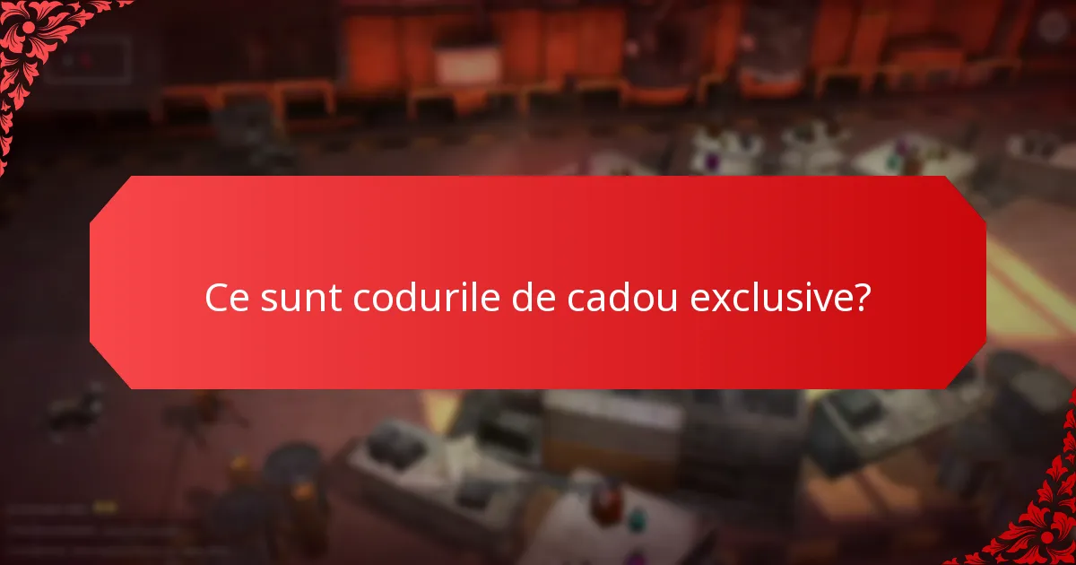 Ce evenimente speciale sunt asociate cu codurile de cadou exclusive?
