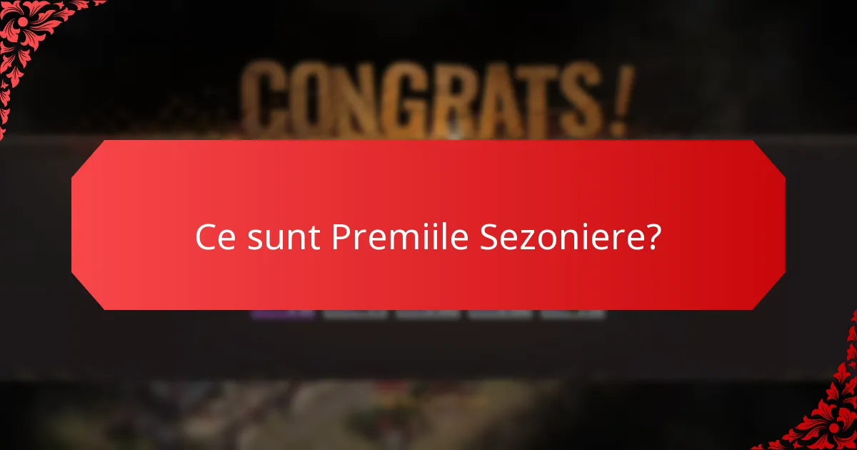 Ce sunt Recompensele Jucătorilor asociate cu Premiile Sezoniere?