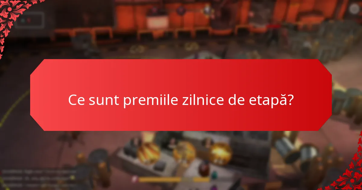 De unde provin premiile zilnice de etapă?