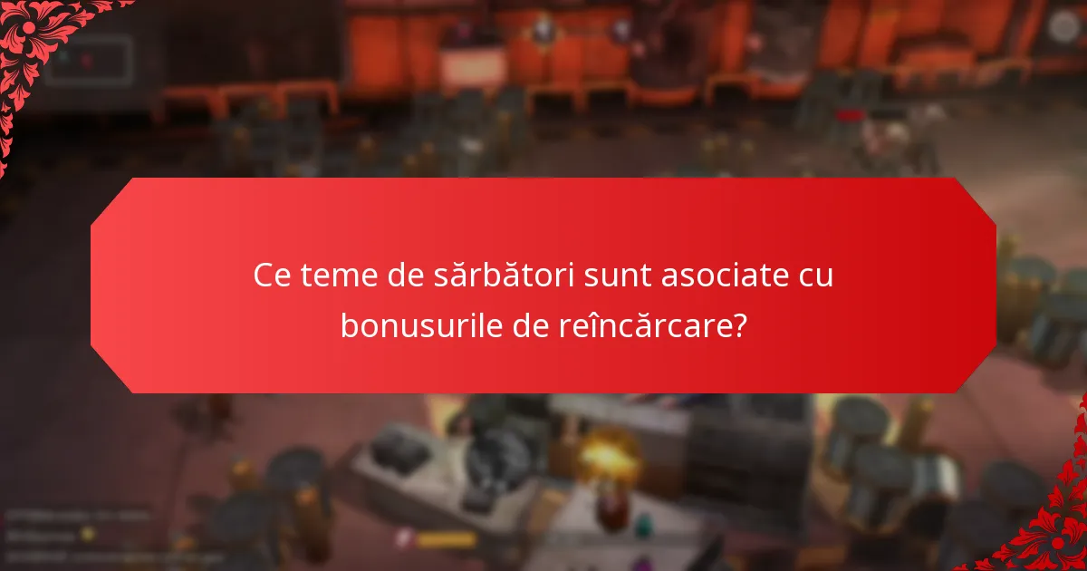 Cum să participi la promoțiile sezoniere de reîncărcare?