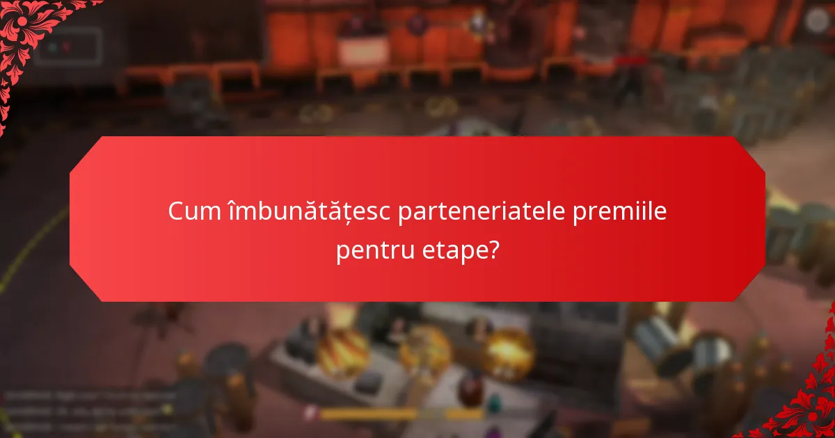 Ce instrumente facilitează premiile colaborative pentru etape?